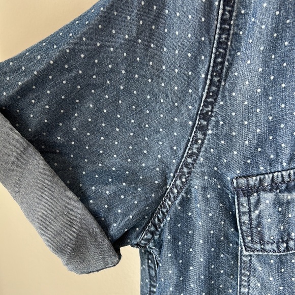 Current/Elliott The Ambrel chambray button down size L - Picture 4 of 6